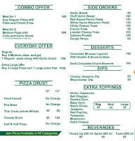 Pizza N Mozza menu 4