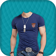 Man T-Shirt Photo Editor  Icon