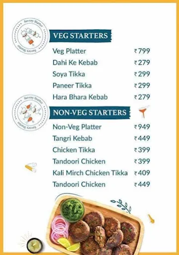 Ghee And Turmeric menu 