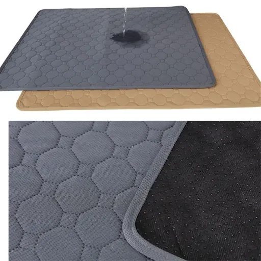 Dog Urine Pad，Washable Pet pee Mat Waterproof Reusable Training Pad for Puppy，Dog Urine Mat，Protect Diaper Mat Car Seat 