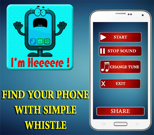 whistle phone finder