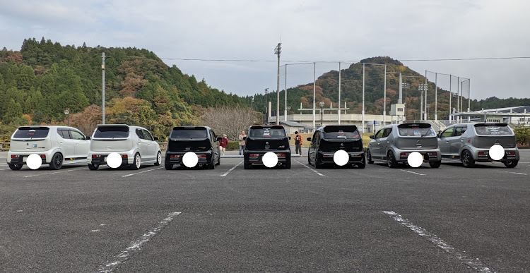 アルトワークスのアルトワークス・プチオフ会・ブースト計取り付けに関するカスタム事例の投稿画像10枚目