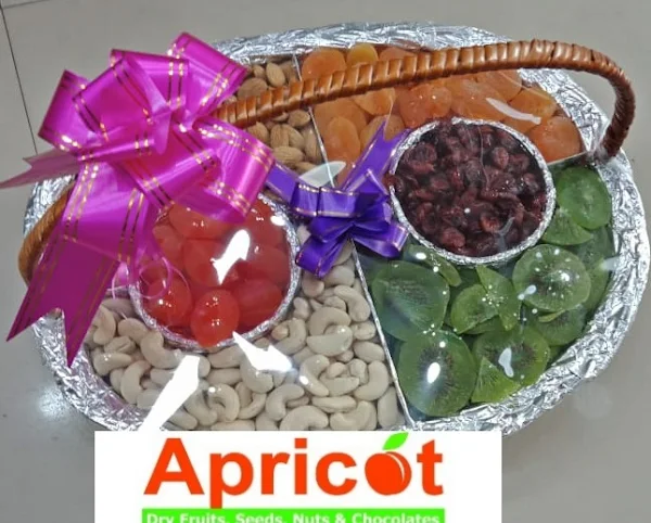 Apricot Dryfruits Seeds Nuts And Chocolate photo 