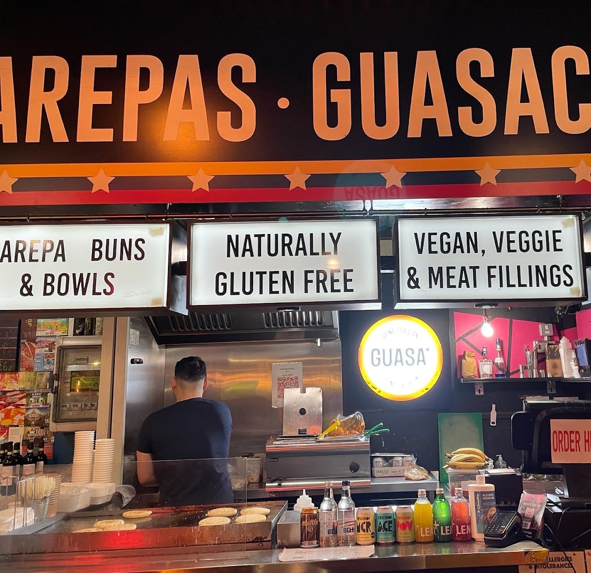 Guasa' Mercato Metropolitano gluten-free menu