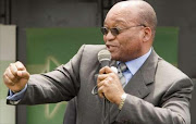 MR MOVES: president Jacob Zuma dancing and singing.