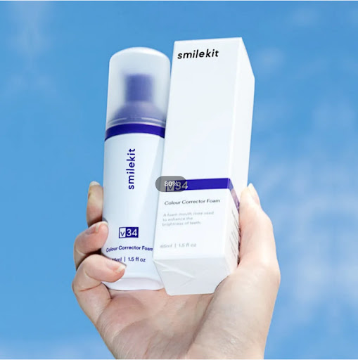 Title 1, V34 Purple Mousse Foam Toothpaste for Oral Clea...