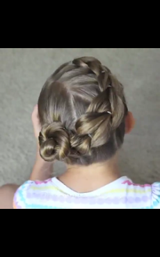小さな女の子のヘアスタイルのおすすめ画像1
