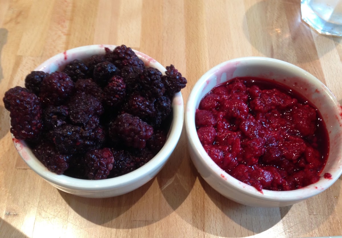 Fresh berries to put on Swedish Pancakes.