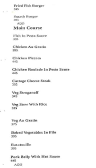 Circars Bistro menu 8