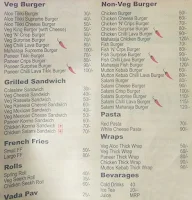 Burger Station menu 2