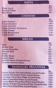 Tandoori Kitchen menu 4