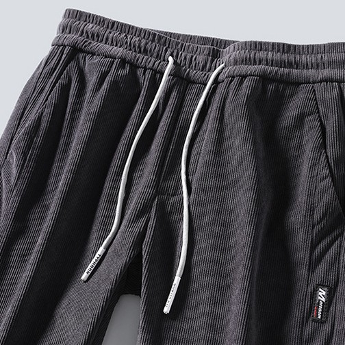 Title 3, Autumn and Winter Elastic Waist Loose Small Foo...