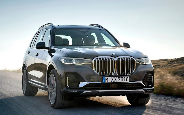 BMW X1-7 Series Thema en nieuw tabblad