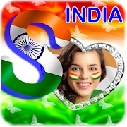 Indian Flag Letter Alphabets Photo 1.0.2 Icon