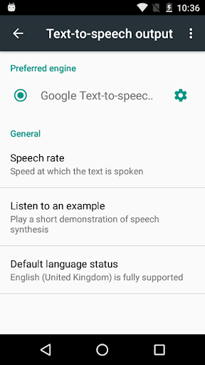 Speech Recognition & Synthesis screenshot #0