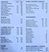 Kala Burger Wala menu 4