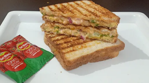 Cheesy Veg Grilled Sandwich [4 Pieces]