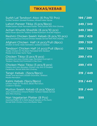 Street Foods by Punjab Grill menu 3