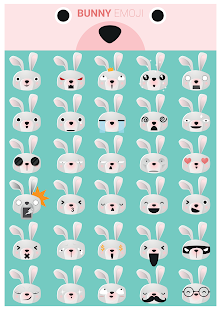 Bunny Rabbit Stickers for Gboard 1.1 APK + Mod (المال غير محدود) إلى عن على ذكري المظهر