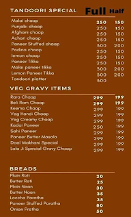 Ghaziabad Chaap Junction menu 1