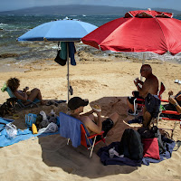 In spiaggia di Danan