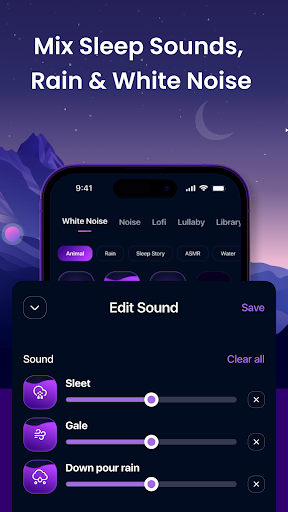 Screenshot Sleep Sound - White Noise Make