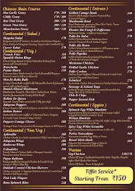 Indianing Bistro menu 3