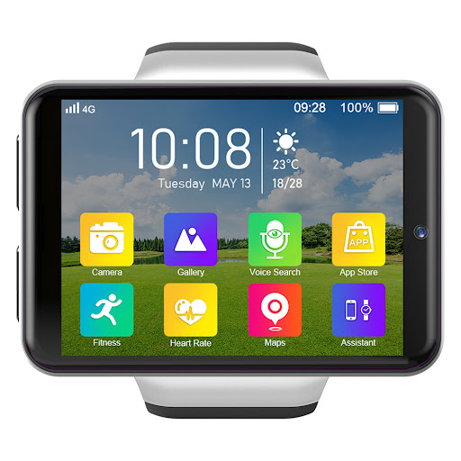 Title 2, 4G Smart Watch with 4GB Memory for Calls, Video...