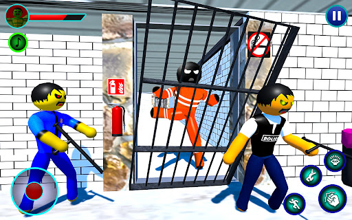 Screenshot Stickman Jailbreak Game Escape