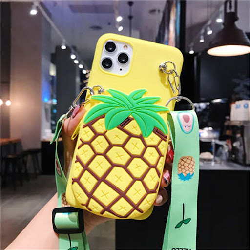 Title 1, Cartoon Silicone Wallet Case Protect your phone...