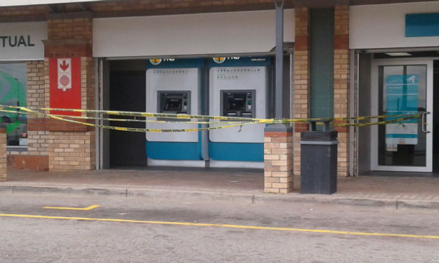 ATM robbery at Motherwell Shopping Complex