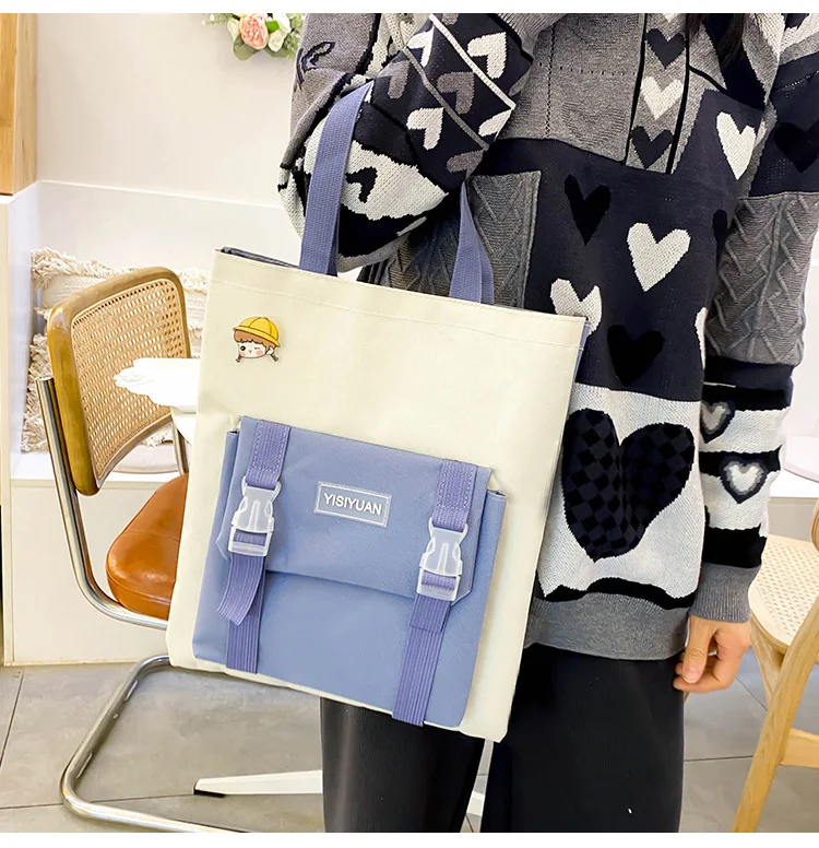 Title 6, Koreaanse College Style Schooltas voor Dames, L...