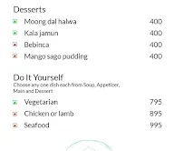 Latitude - Vivanta Goa menu 3