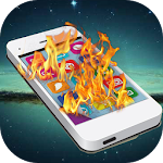 Cover Image of Tải xuống Fire screen - Touch flame 1.0.0 APK