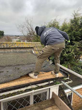 Flat roofing album cover