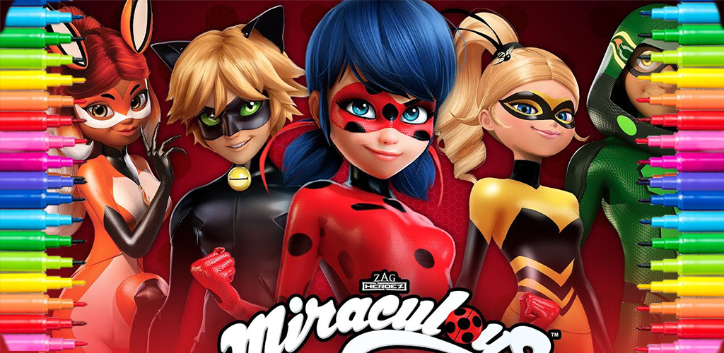 Jogo de livro para colorir LadyBug versão móvel andróide iOS apk baixar  gratuitamente-TapTap