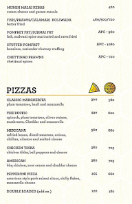 Hotel Monarch Guestline menu 6