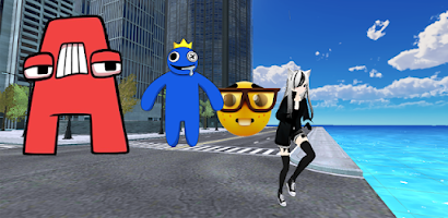 We Got Chased by Nextbots in Roblox Evade