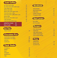 Crazy Coffee Cafe menu 1