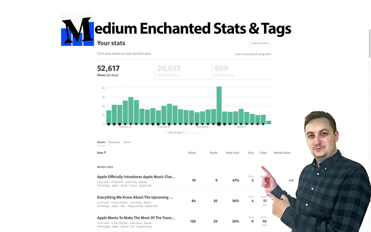 Medium Enchanted Stats & Tags Preview image 2