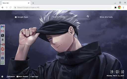 Jujutsu Kaisen Wallpapers New Tab Extension