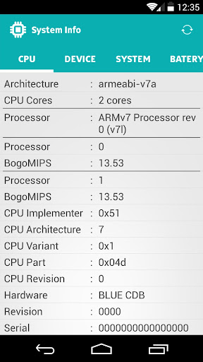 System Info