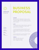 Solid Proposal - Business Proposal item