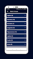 Maths Formula - Maths Equation Screenshot