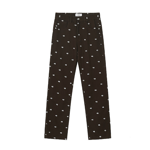 Title 3, Womens Hip Hop Loose Micro Flare Jeans with Po...