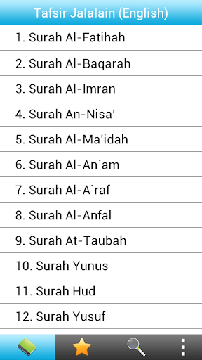 Tafsir Jalalain English