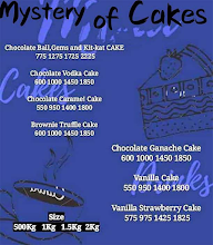 Mystery Of Cakes menu 1