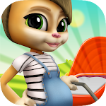 Cover Image of Download Pregnant Talking Cat Emma 1.9.9 APK