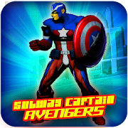Captain Avengers America Hero run  Icon