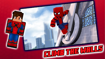 Spider Man MOD Minecraft PE Screenshot